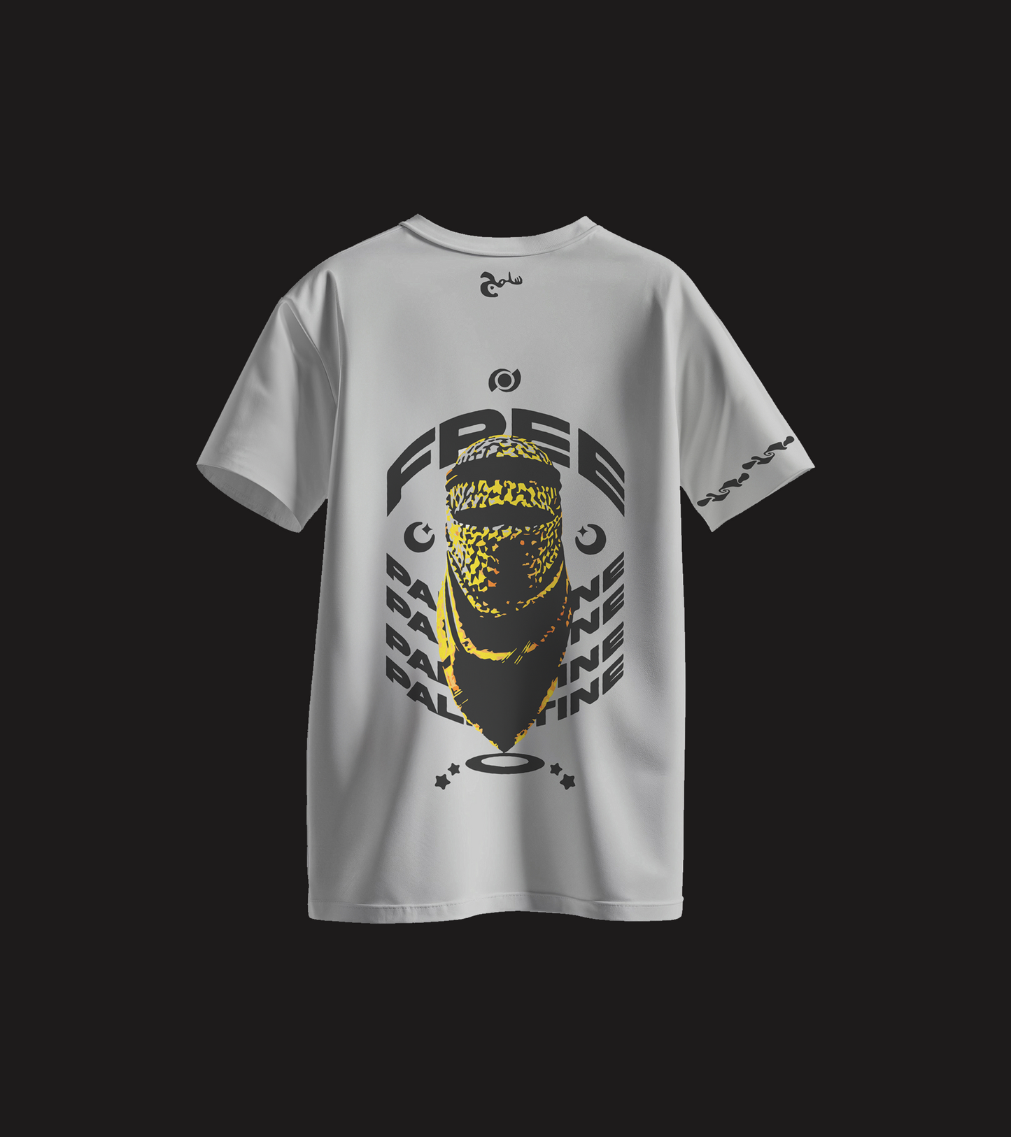 Salem Wear - Palestine T-shirt Blanc