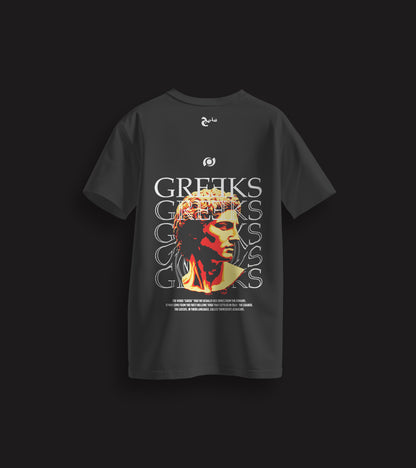 Salem Wear - Greeks T-shirt Noir