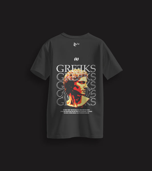Salem Wear - Greeks T-shirt Noir